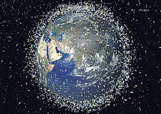 Laser solution to space debris - Sakshi