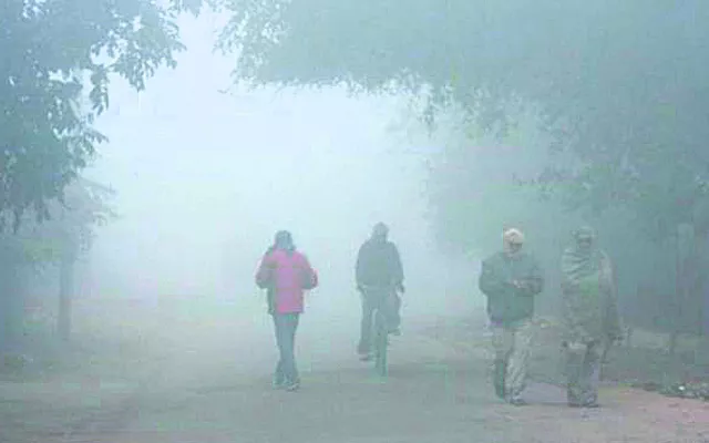 declining temperatures in guntur district - Sakshi