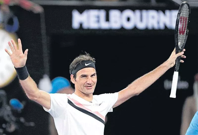 Federer advances to Australian Open semifinal - Sakshi