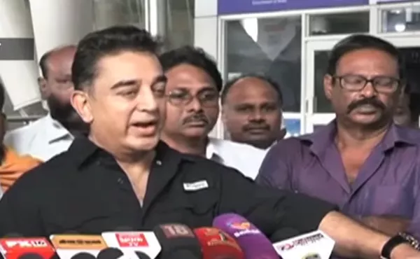 kamal haasan announces naalai namathe his political journey - Sakshi