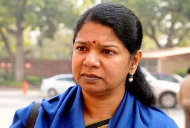 Saidabad police registered a criminal case against Kanimozhi - Sakshi