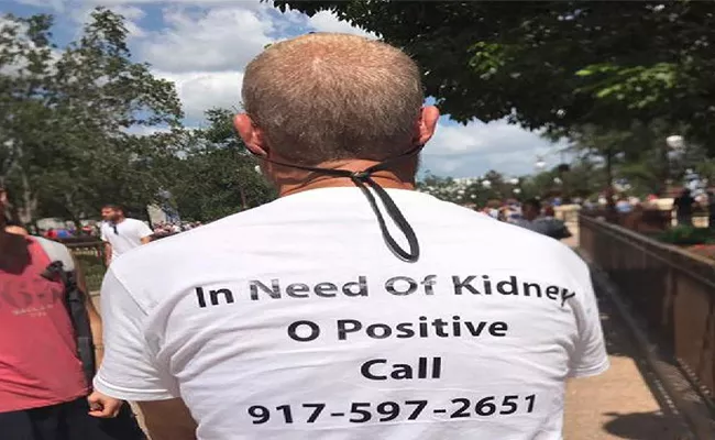 man choose variety path to overcome his kidney failure in disney world - Sakshi