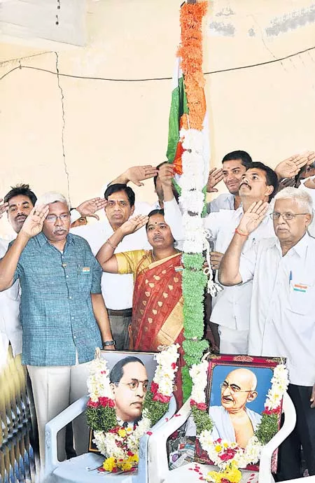 Kodandaram 69th Republic Day Celebrations at TJAC Party Office - Sakshi