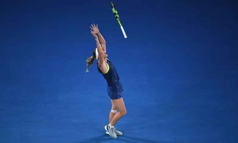 Caroline Wozniacki beats Simona Halep to win Australian Open women's title - Sakshi