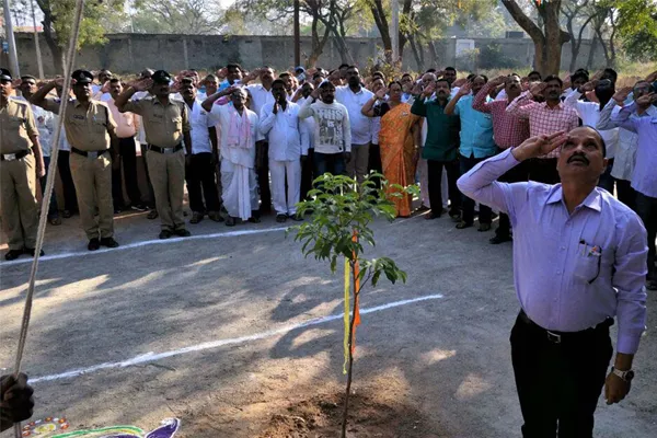 people celebrated republic day - Sakshi