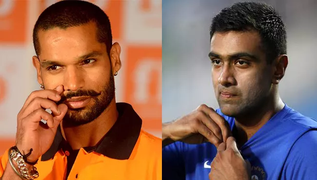 Shikhar Dhawan AND Ashwin sold for huge amount - Sakshi