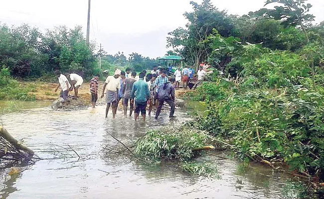 Chaudu thanda tribals are concerned to turn their Tribal settlement into a village panchayat - Sakshi