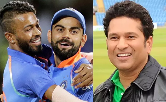 sachin tendulkar says hardik pandya is a great allrounder  - Sakshi