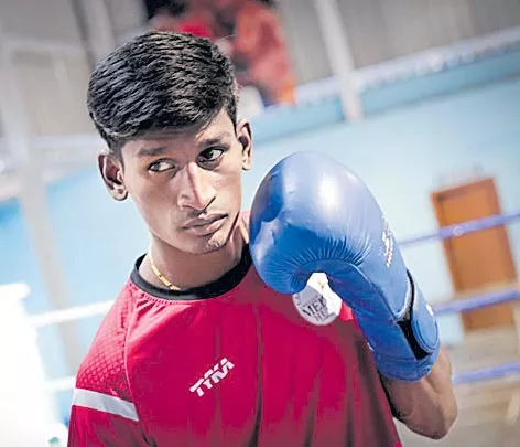 Shyam Kumar enter the  the quarterfinals - Sakshi