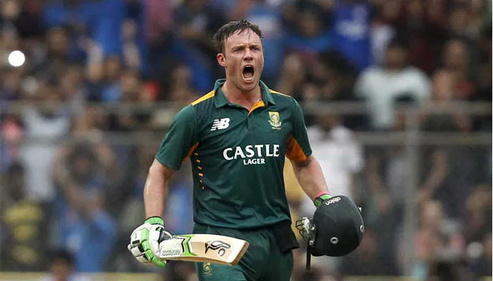 Injured De Villiers ruled out of first 3 ODIs vs India  - Sakshi