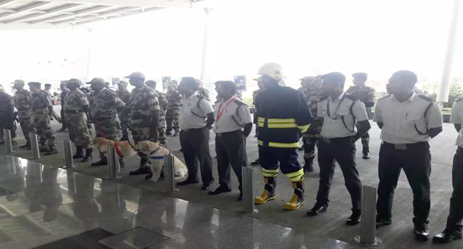 mak drill in renigunta airport - Sakshi