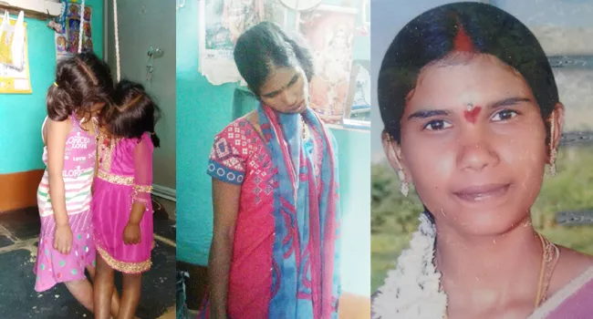 mother commit to suicide with two kids - Sakshi