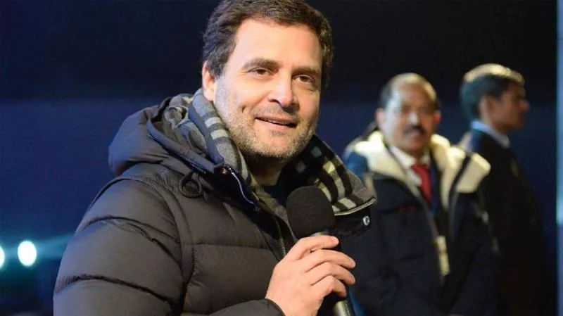 BJP Takes Potshots at Rahul Gandhi wearing Rs 70K jacket in Meghalaya - Sakshi