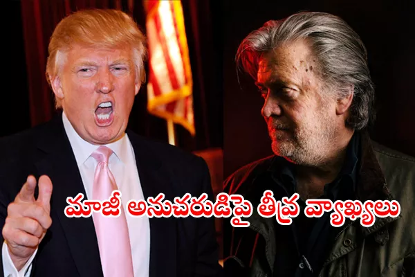 Donald Trump Angry over Steve Bannon Book - Sakshi