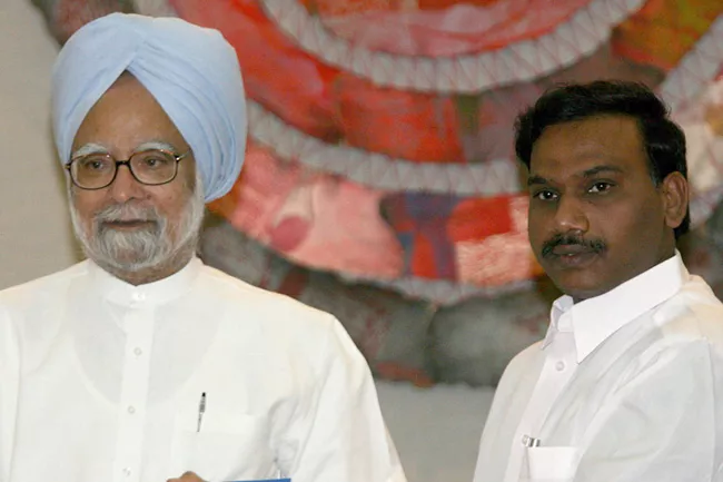 Raja Asks Manmohan Singh Support - Sakshi