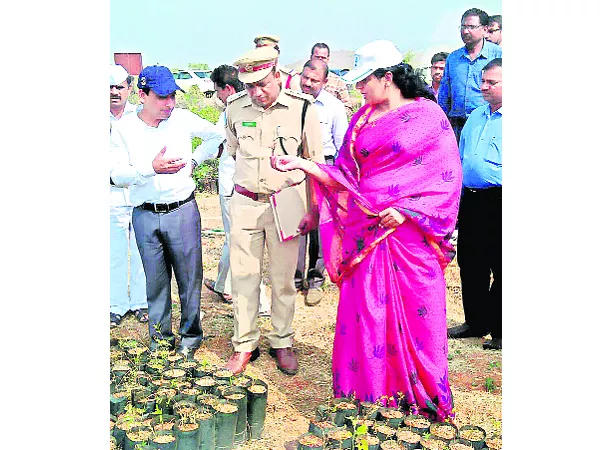 Haritha Haram OSD Priyanka Varghese visits nalgonda district - Sakshi