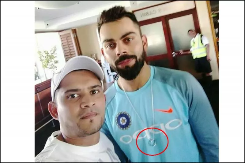 virat kohli photo viral in social media - Sakshi