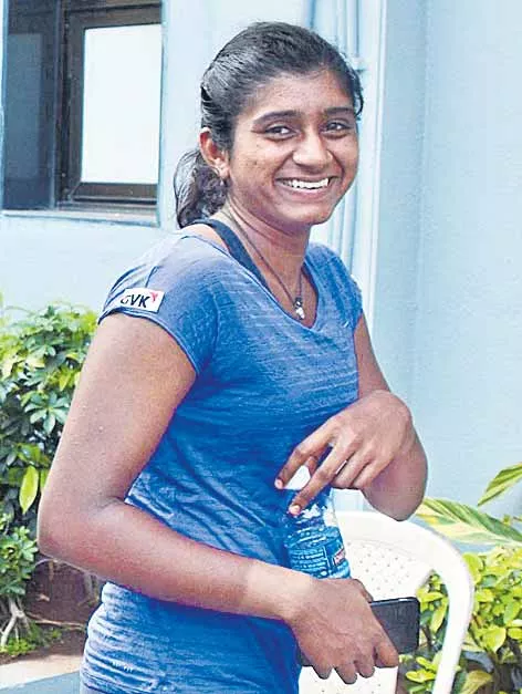 Indian tennis team pranjala - Sakshi