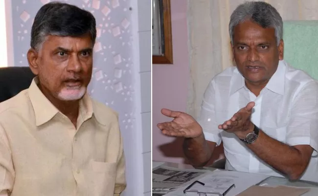 Minister malladi krishna rao fires on cm chandrababu naidu - Sakshi