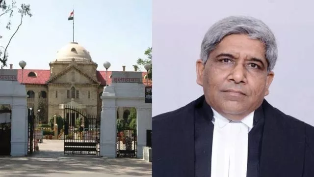 Allahabad HC judge decides staggering 1 lakh cases in 12 years - Sakshi