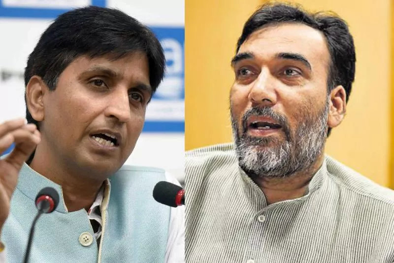 Kumar Vishwas borrows from Bahubali to say Gopal Rai was just a tool - Sakshi