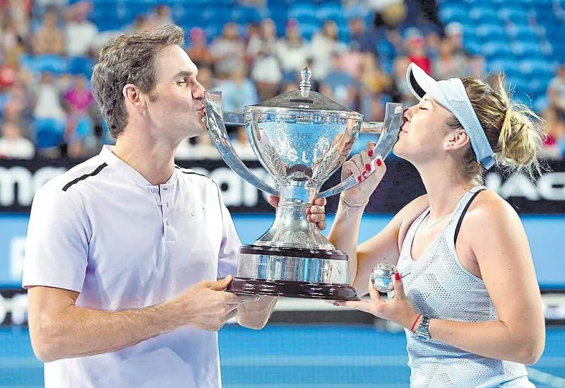 Federer winner of the Hopman Cup - Sakshi