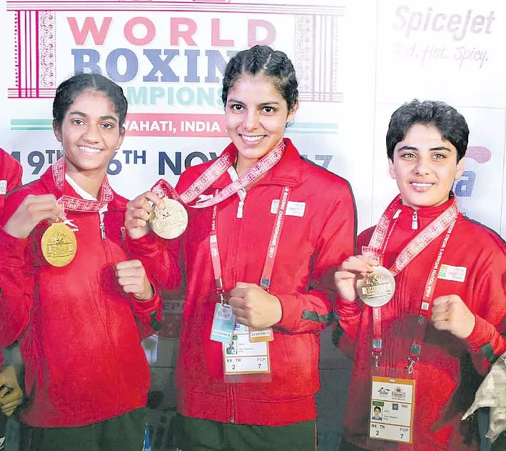 Haryana women boxers cows returned to the governmen - Sakshi