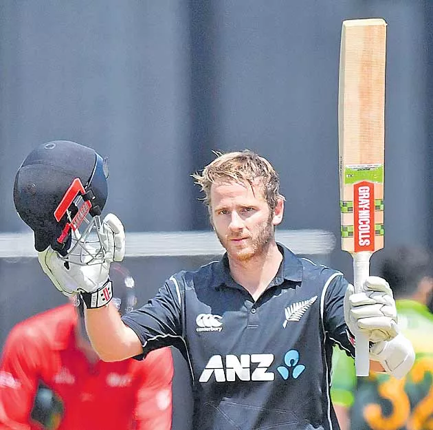 Williamson's century: Kiwis win over Pak - Sakshi