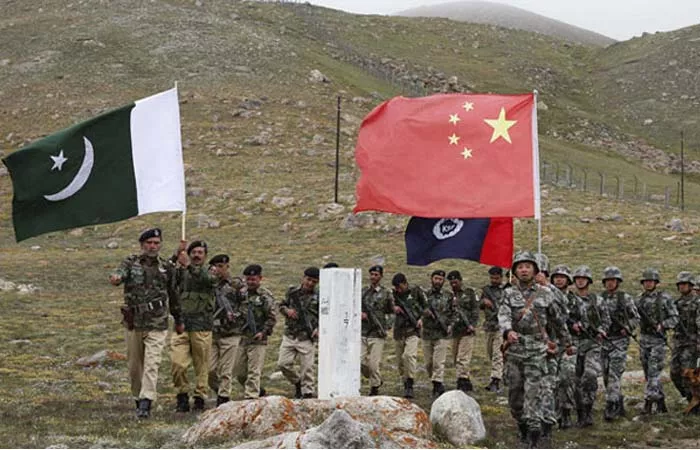 China building bunker for Pakistan along border with India - Sakshi