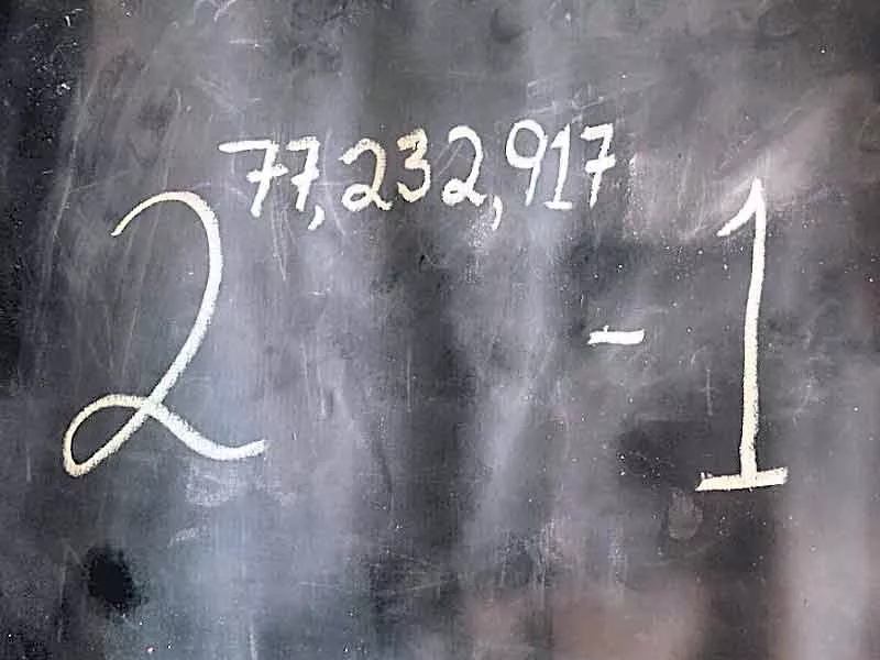 Largest known prime number discovered - Sakshi