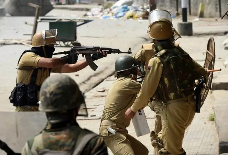 two militants killed in encounter with security forces in jammu - Sakshi