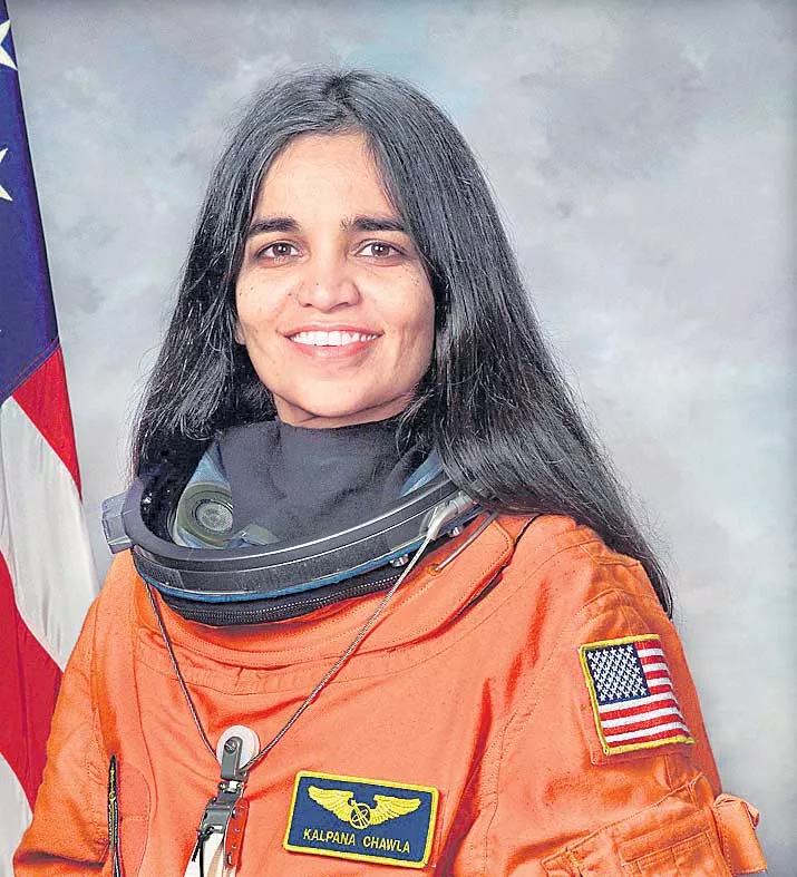 Kalpana Chawla twice went into space - Sakshi