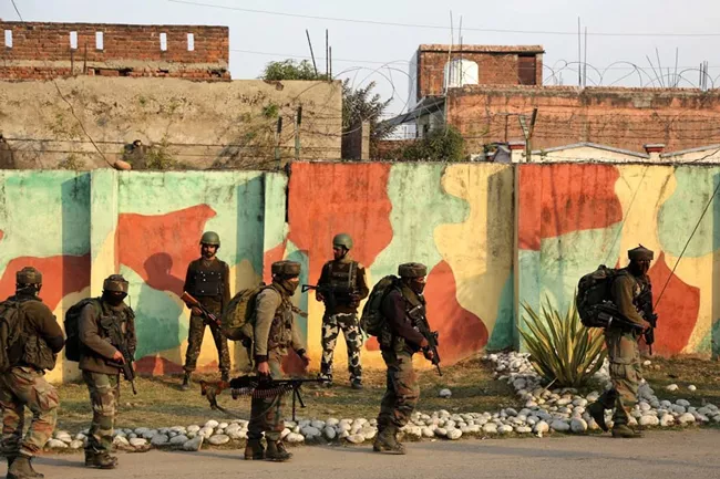 Five Soldiers, Civilian Killed in Terror Attack on Jammu Army Base - Sakshi