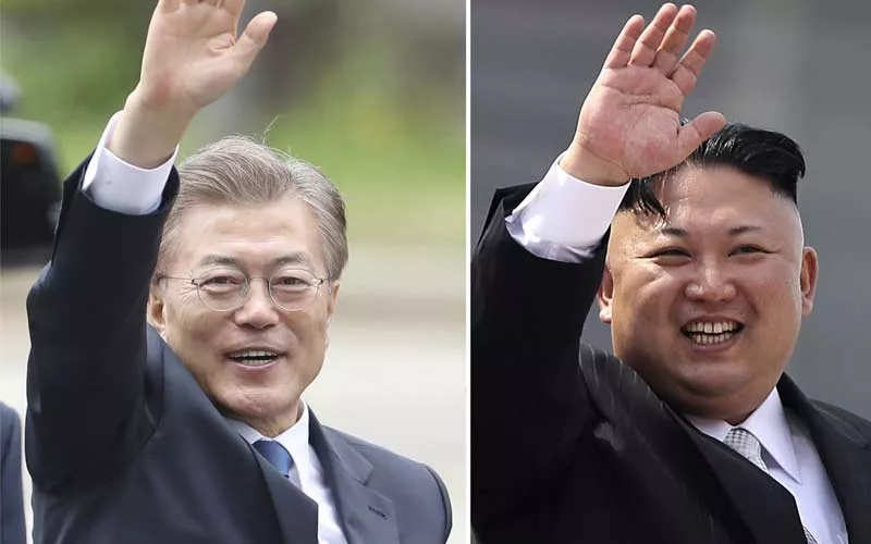 North Korea's Kim invites South Korean president for summit: South Kor - Sakshi