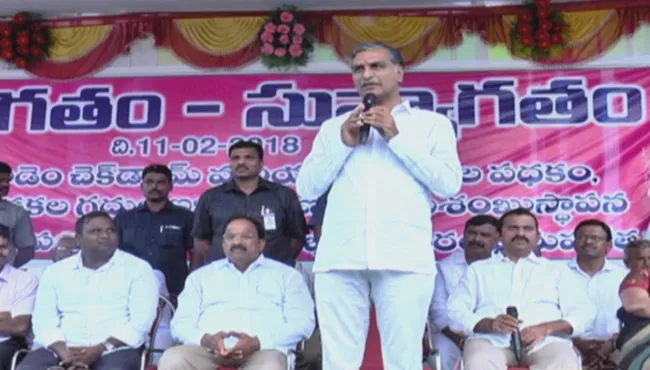 minister harish rao visits khammam district - Sakshi