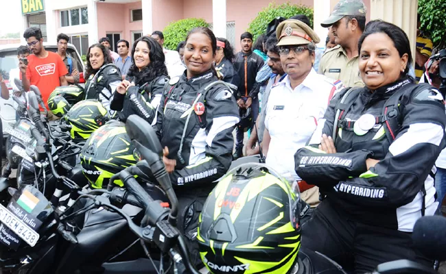 women bike riders special story - Sakshi