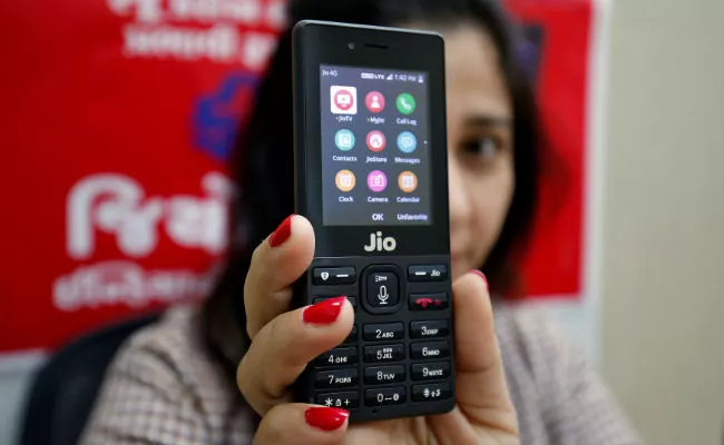 Jio Phone Now Available to Buy via Amazon India - Sakshi