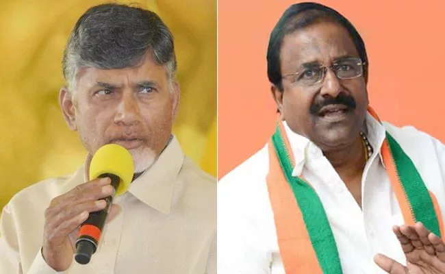 somu veerraju respond on chandrababu challenge - Sakshi