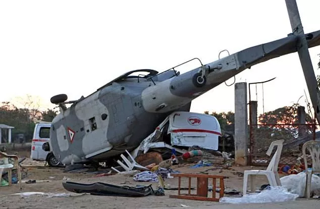 13 Killed In Minister's Quake Zone Copter Crash - Sakshi