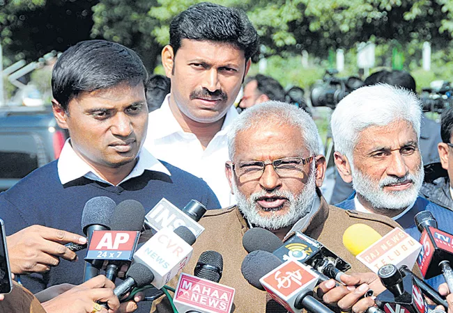 ysrcp mps says injustice to ap in union budget - Sakshi