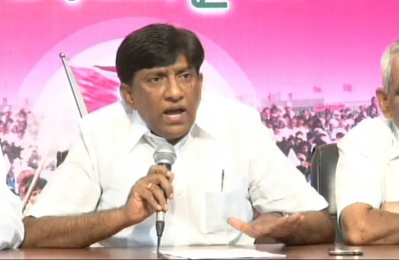 TRS MP Vinod Comments On Union Budget 2018 - Sakshi