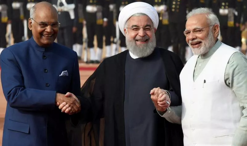 India and Iran signed 9 agreements - Sakshi