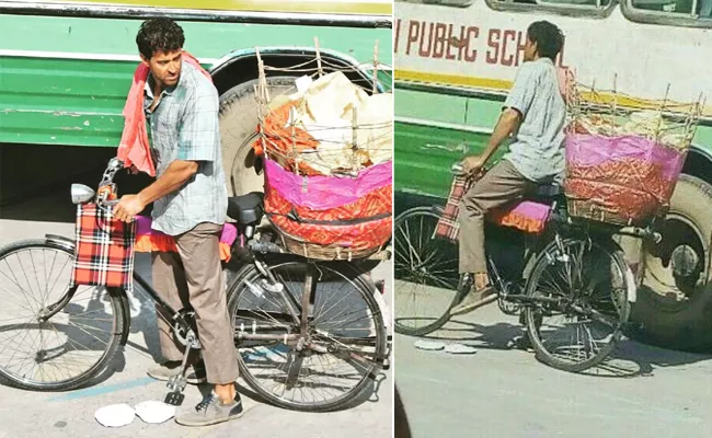 Hrithik Roshan sells papad on Jaipur streets  - Sakshi