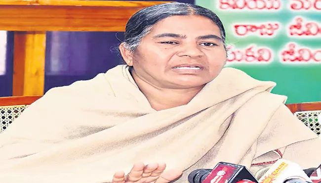 Radhika Vemula Slams VC Apparao - Sakshi