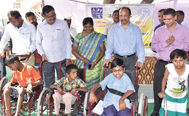 handicaps are a part of society - Sakshi