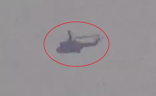 Pak Army chopper flew over terror launchpad - Sakshi