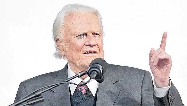 Prabhu Kiran Writes on Billy Graham - Sakshi