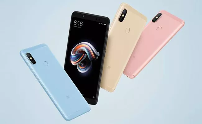 Redmi Note 5, Redmi Note 5 Pro and Xiaomi Mi LED TV 4 sale today at 12 noon - Sakshi