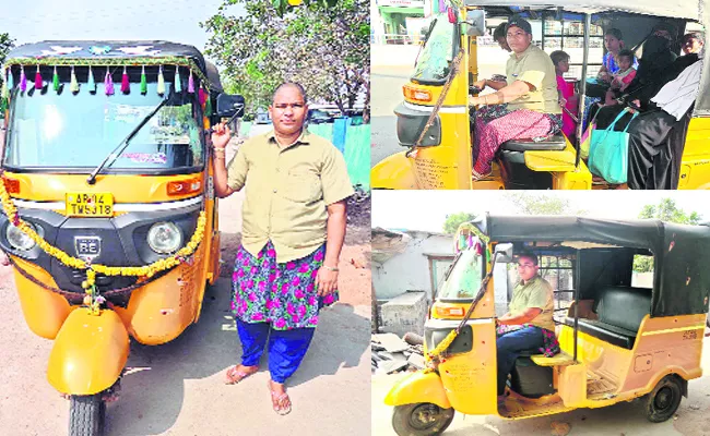 women auto driver special story - Sakshi