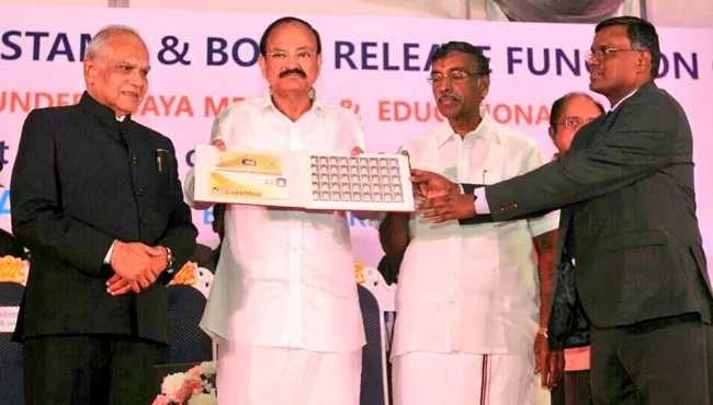 B.Nagi Reddy postal stamp released - Sakshi